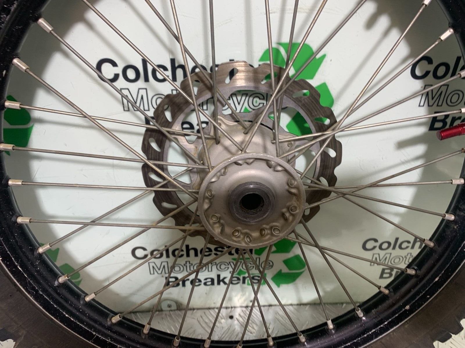 KAWASAKI KXF450 KXF 450 FRONT WHEEL YEAR 2013 CMB1217)