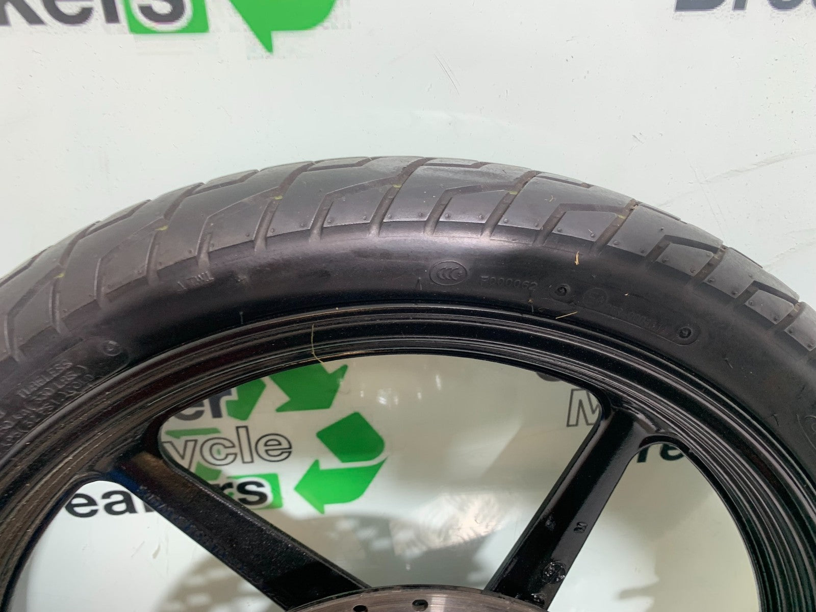 YAMAHA YBR125 YBR 125 FRONT WHEEL AND DISC  YEAR 2010-2017 (CMB1252)