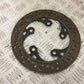 SUZUKI GSXR600 GSXR 600 K8 REAR BRAKE DISC   YEAR 2008-09  (STOCK 686)