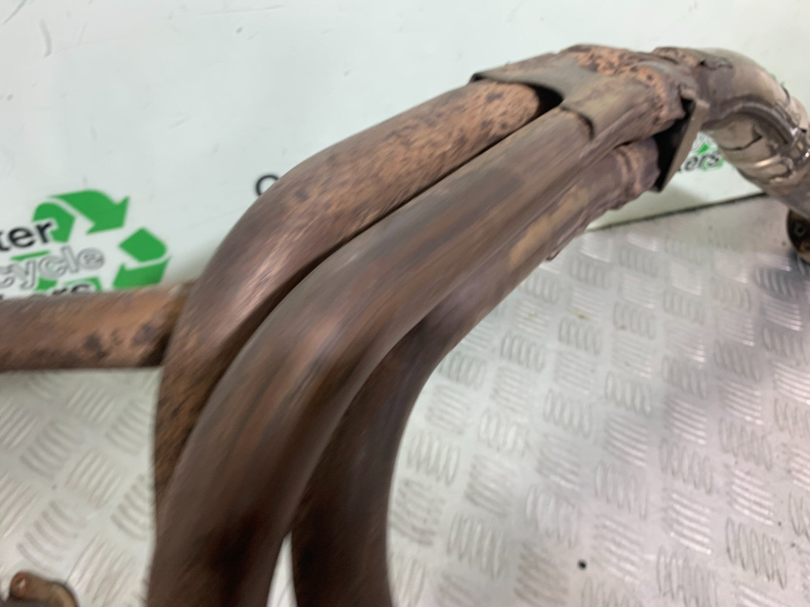 KAWASAKI ZX9R ZX9 R EXHAUST DOWNPIPES  YEAR 1998-1999 (CMB1329)
