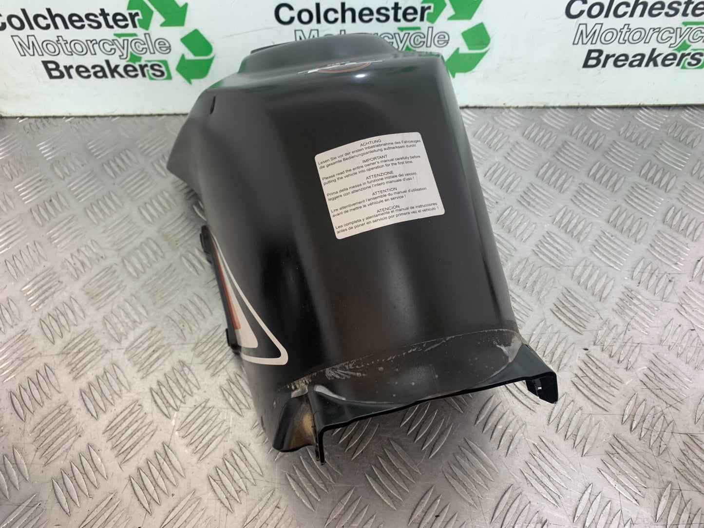 KTM RC125 RC 125 PETROL TANK COVER 2014 2017 (CMB1199)