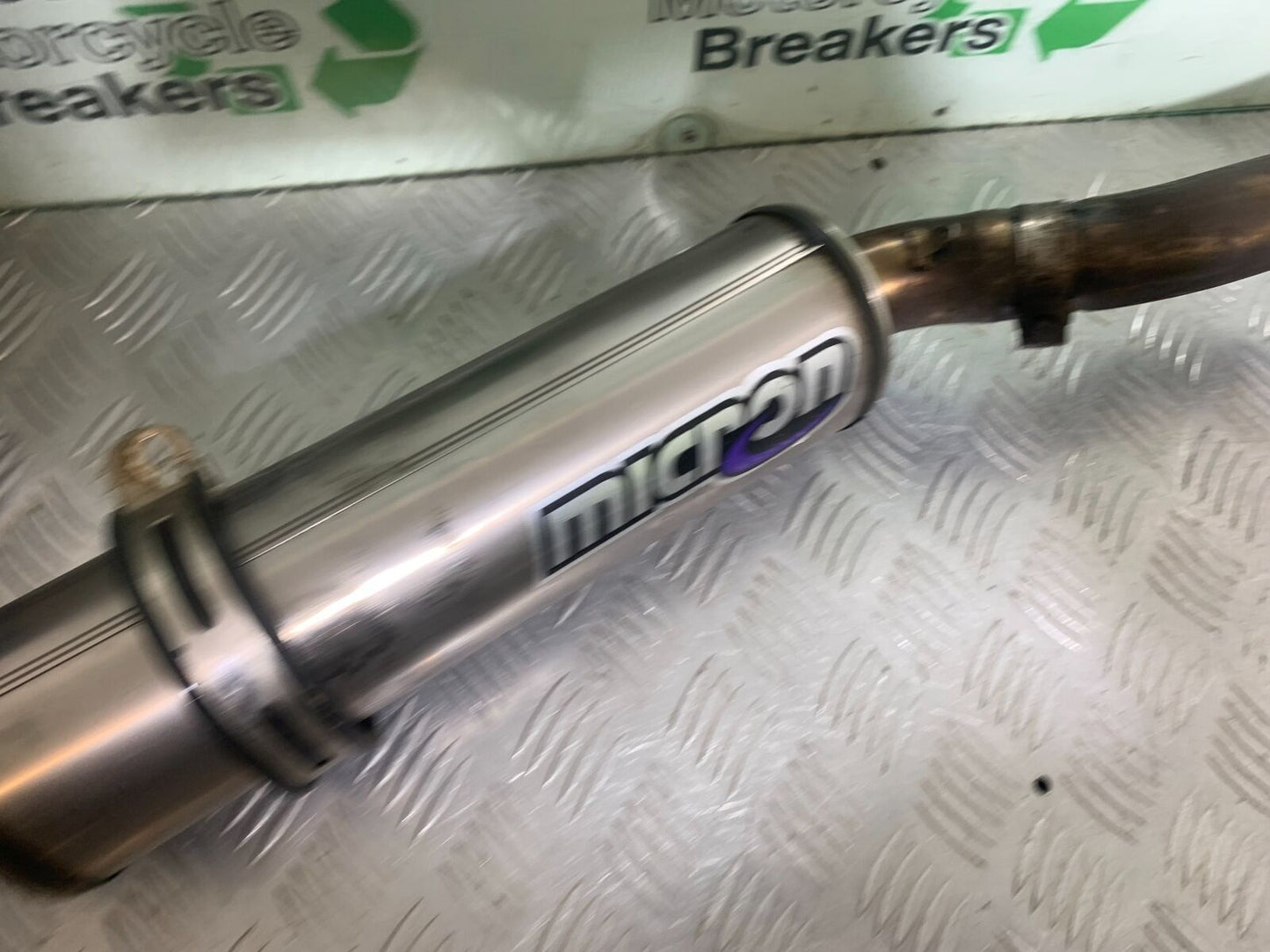 HONDA CBR600 CBR 600 RR MICRON RACE SILENCER  YEAR 2003-2004 CMB1086)