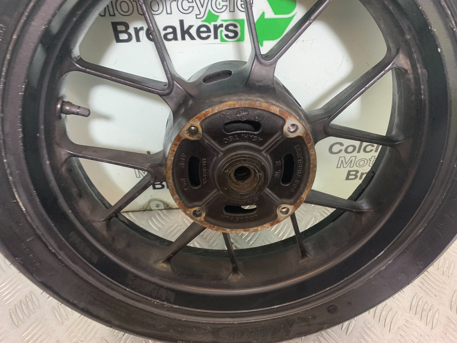 HONDA CB500 F CB500F REAR WHEEL YEAR 2013-2015  (CMB1235)