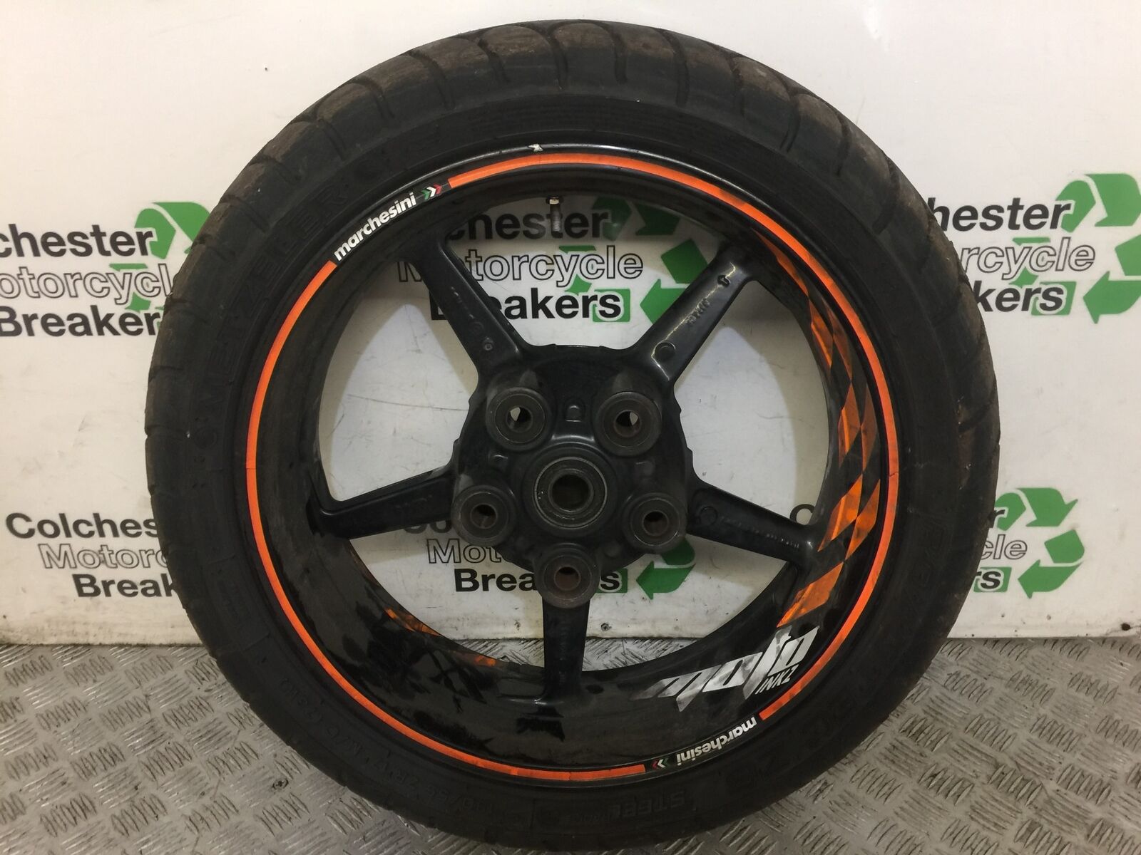 KTM 990 SUPERMOTO REAR WHEEL  YEAR 2008 (STOCK 662)