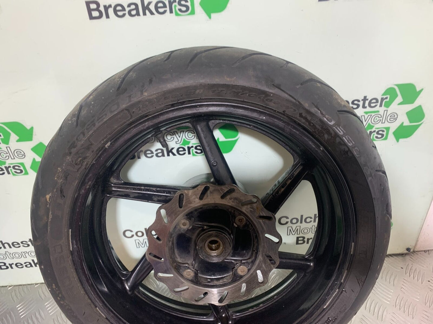 HONDA CBR600 CBR 600 F2 REAR WHEEL AND DISC YEAR 1991-1994(CMB1133)