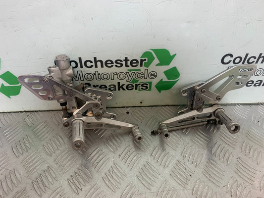 APRILIA RSV4 FACTORY DPM RACE REAR SETS YEAR 2009-2012 (CMB1224)