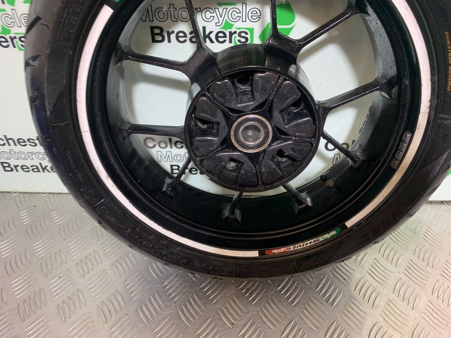 APRILIA SL750 SL 750 SHIVER REAR WHEEL   YEAR 2012 (CMB1074)