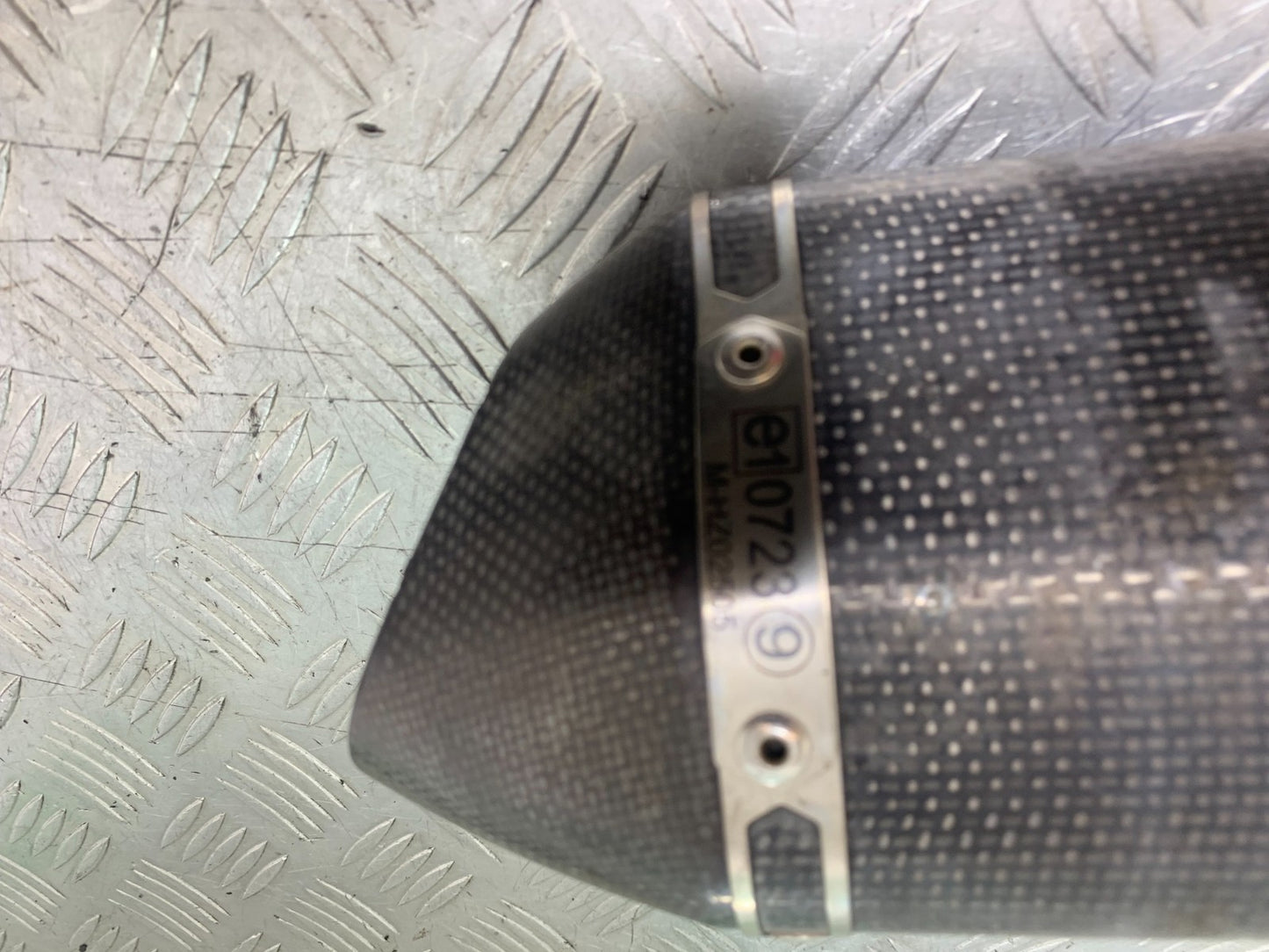 KAWASAKI ZX10R ZX10 R AKRAPOVIC CARBON SILENCER  2008-2010 (CMB1206)