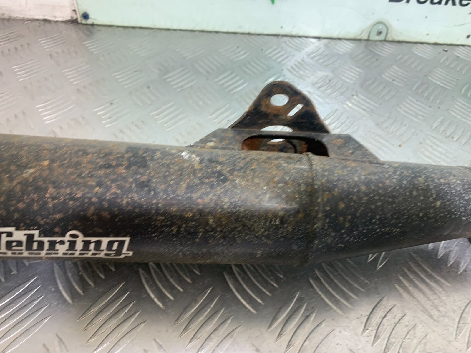 HONDA CX500 CX 500 SEBRING 2 INTO 1 EXHAUST YEAR 1980 (CMB1078)