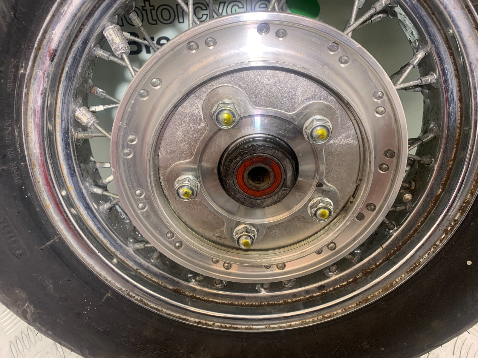 HONDA VTX1300 S-6  REAR WHEEL  YEAR 2004-09 (CMB1159)