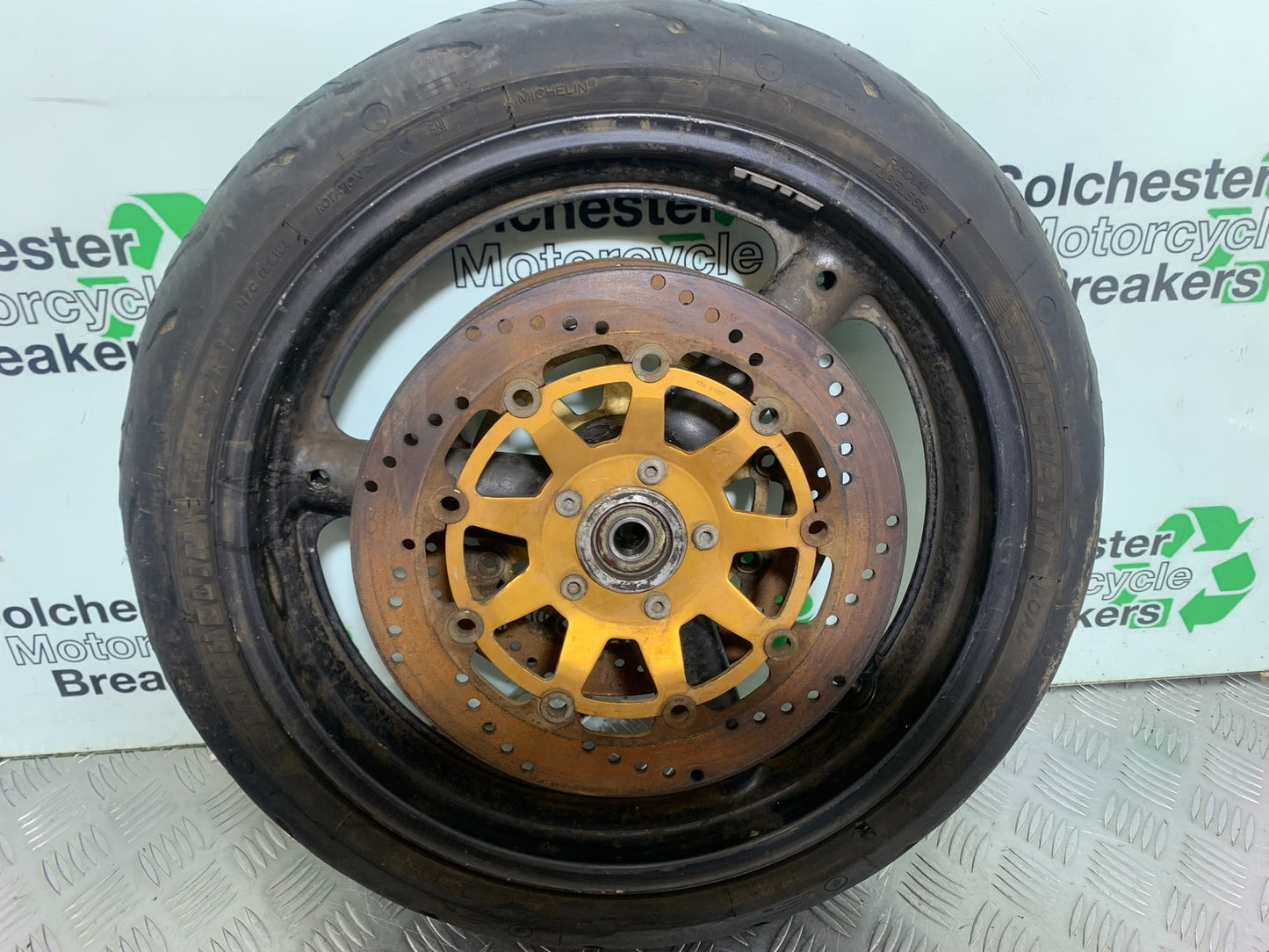 SUZUKI GSF1200  GSF 1200 BANDIT FRONT WHEEL   YEAR 1997-2000 (CMB1149)