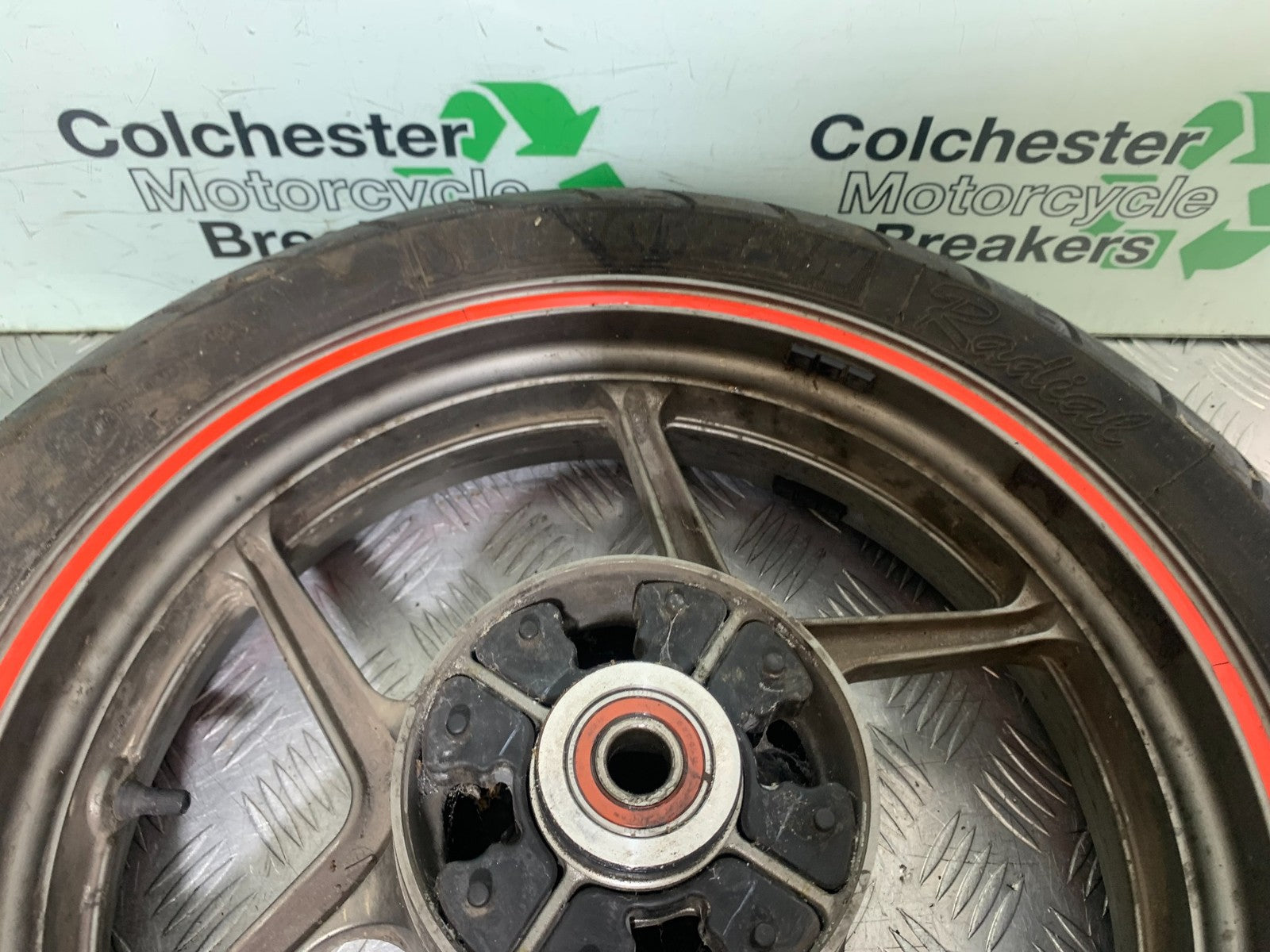 KAWASAKI ER6 F ER6F REAR WHEEL  YEAR 2005-2008 (CMB1277)