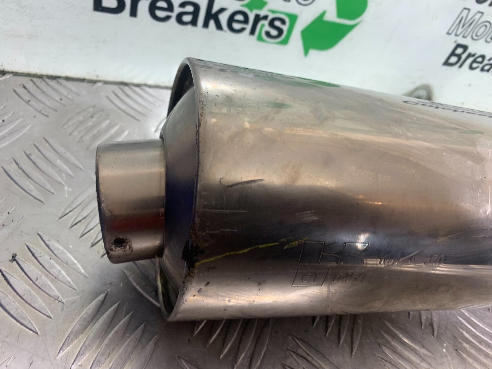 KAWASAKI ZX9R ZX9 E1 SILENCER AND LINK PIPE    YEAR 2000-01 (CMB1171)