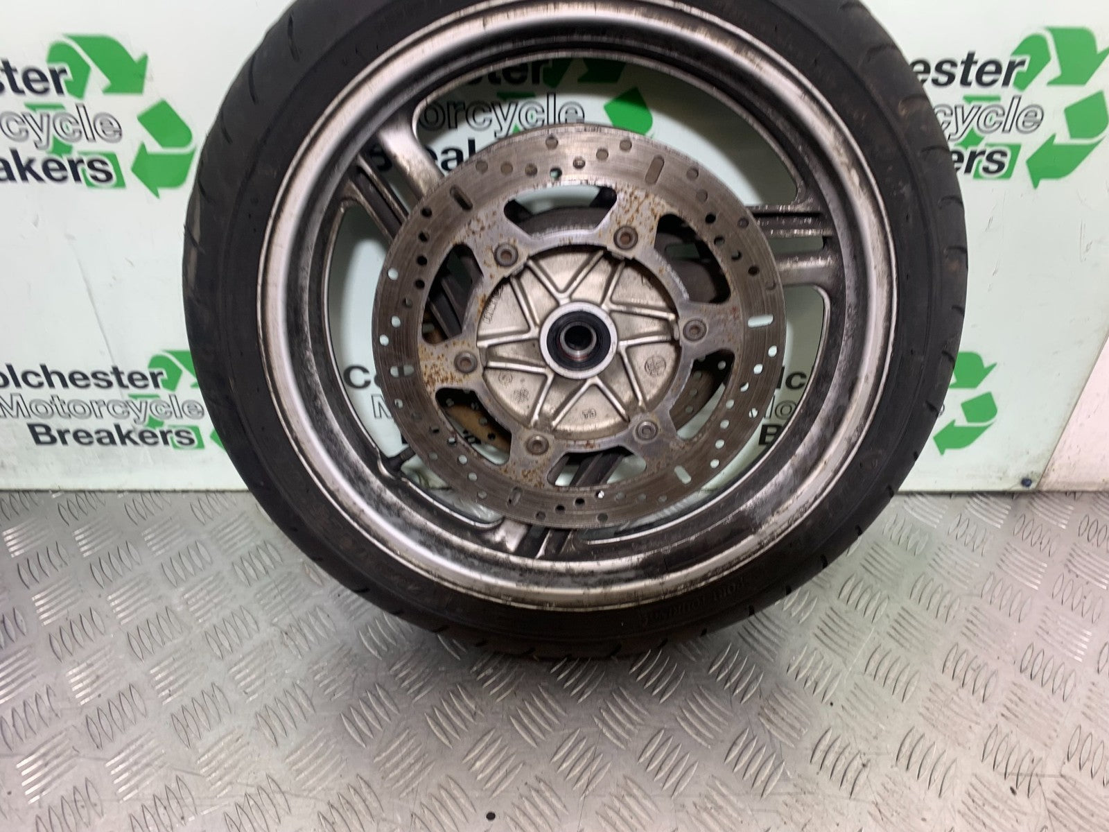 HONDA NT 700 V DEAUVILLE FRONT WHEEL   YEAR 2006-2011 (CMB1211)