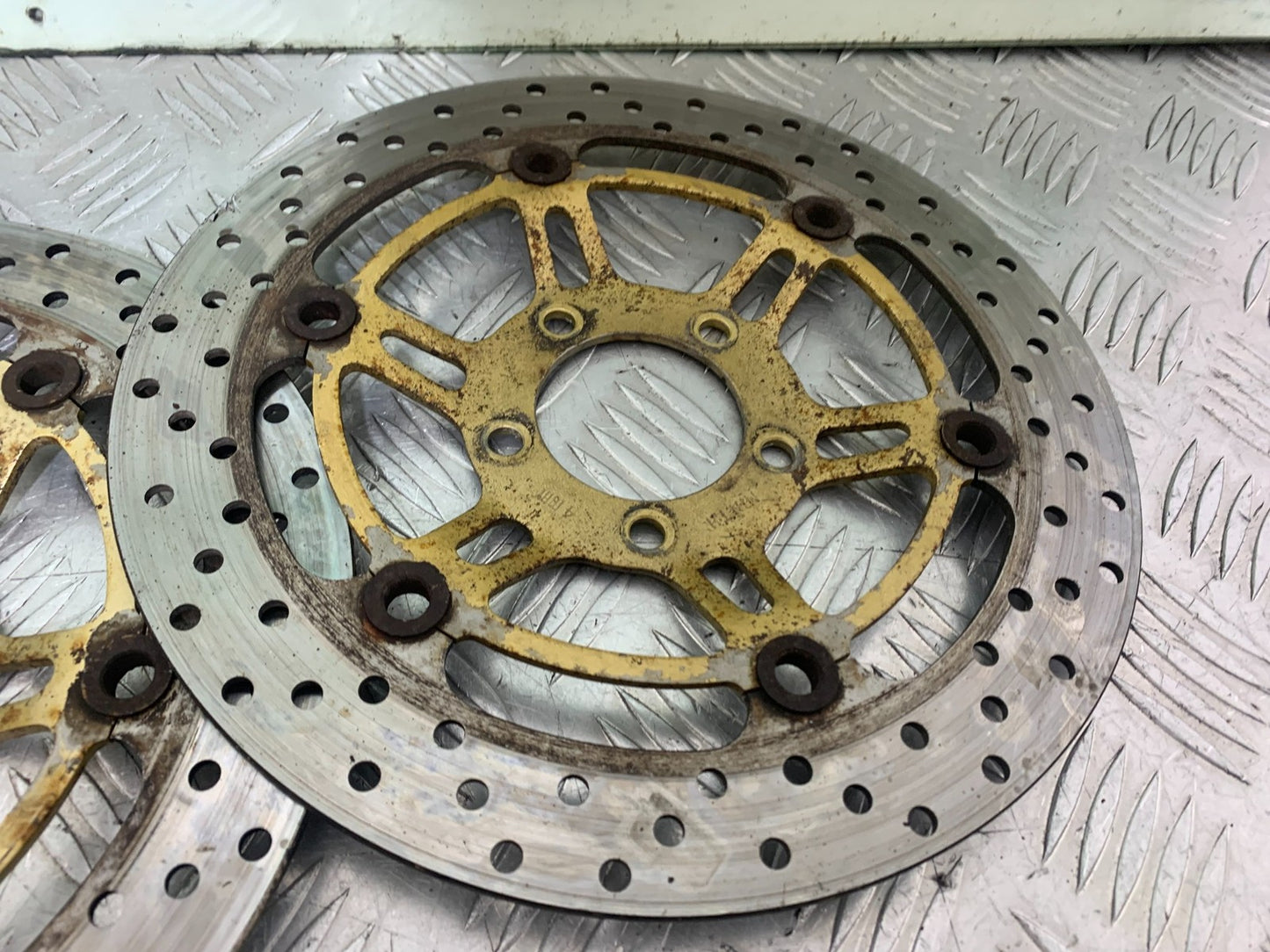 SUZUKI SV650 SV 650 mk1 FRONT BRAKE DISCS  YEAR 1999-2002 (CMB1208)
