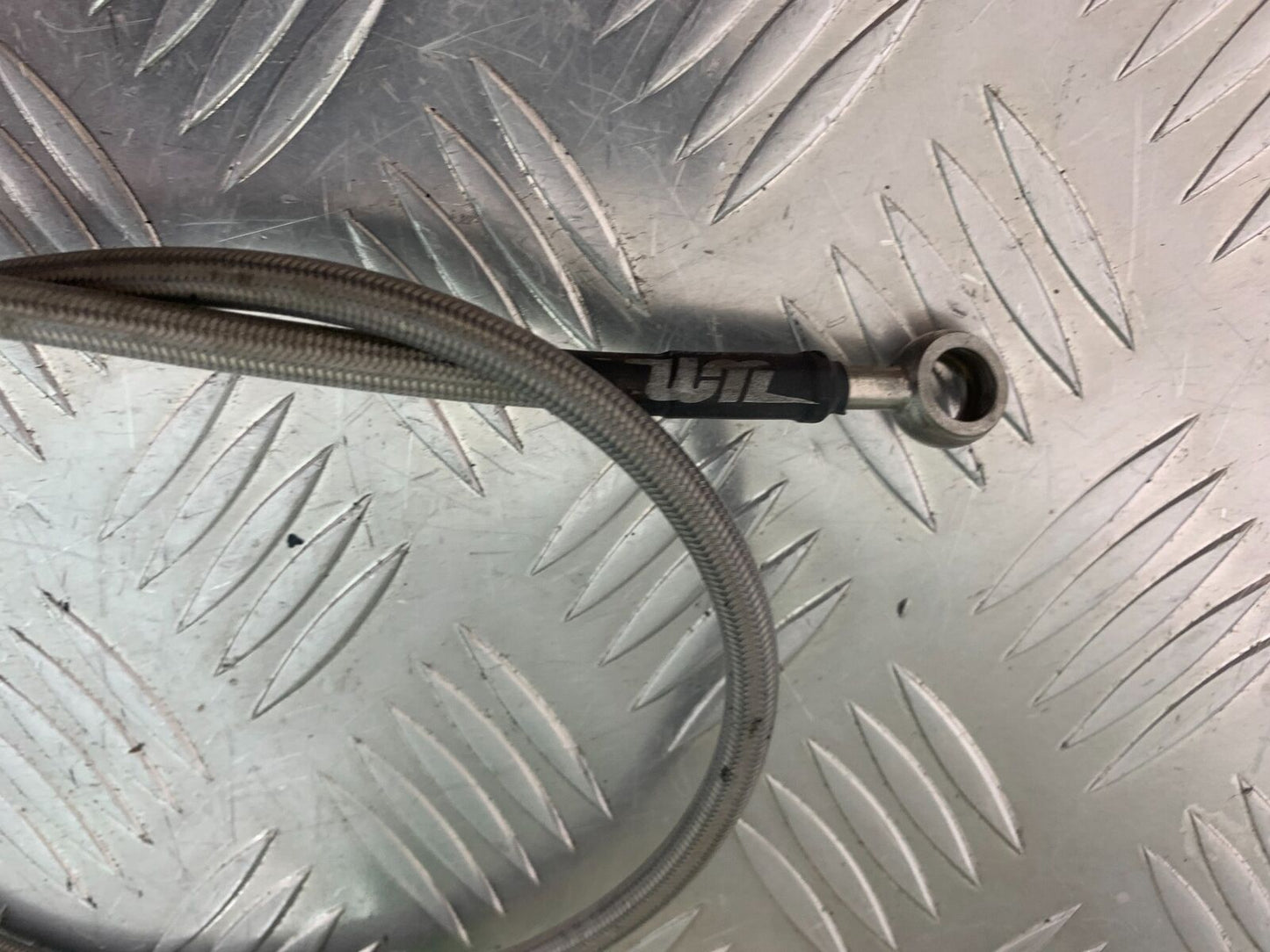 YAMAHA XV535 XV 535 VIRAGO BRAIDED FRONT BRAKE LINE  YEAR 1994-02 (CMB1044)