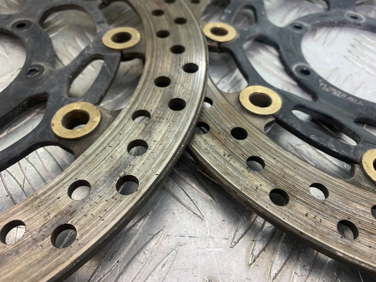 HONDA CBR600 CBR 600 RR FRONT BRAKE DISCS  YEAR 2003-2004 CMB1173)