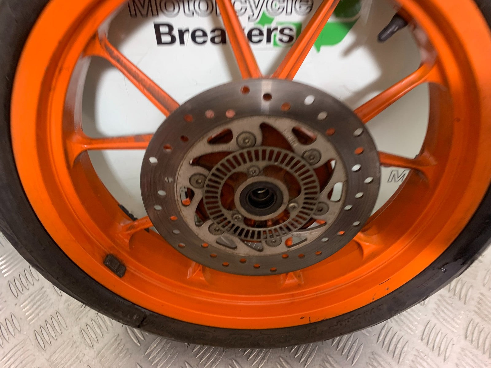KTM RC125 RC 125 RC REAR WHEEL AND DISC    2014 2017 (CMB1199)