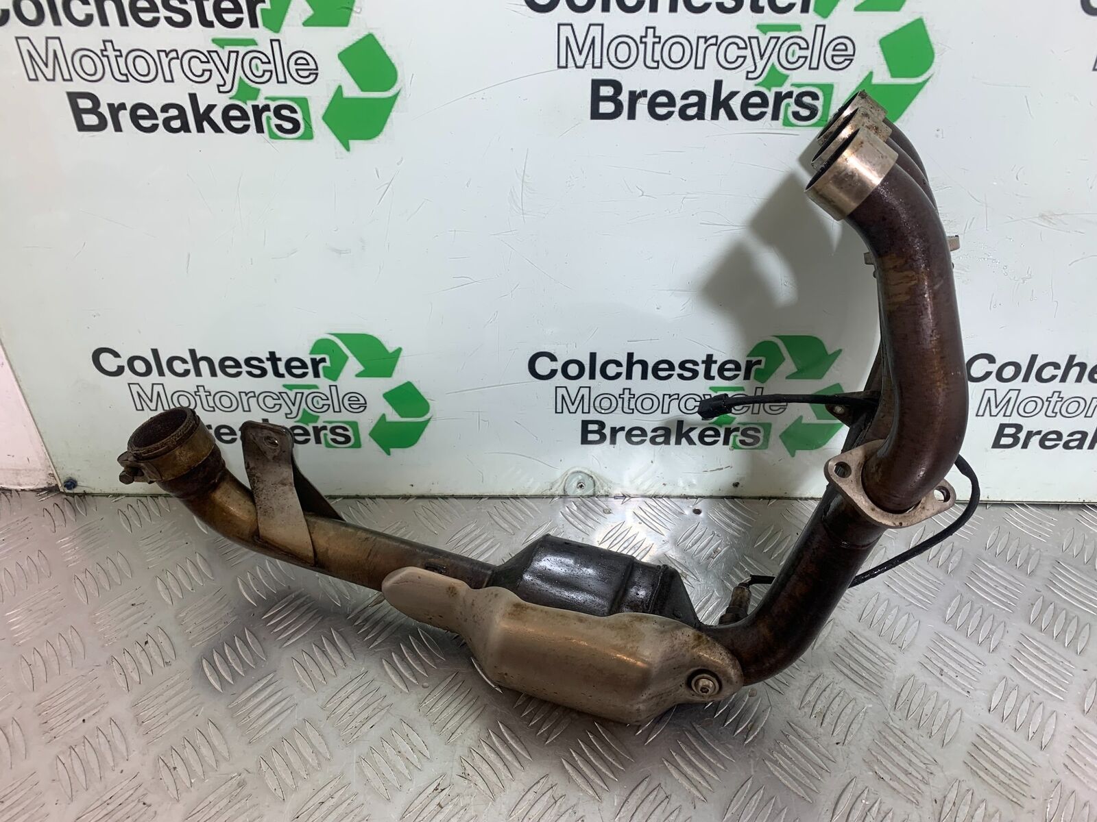 TRIUMPH TIGER 800 EXHAUST DOWNPIPES YEAR 2011-2014  (CMB1113)
