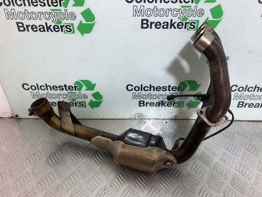 TRIUMPH TIGER 800 EXHAUST DOWNPIPES YEAR 2011-2014  (CMB1113)