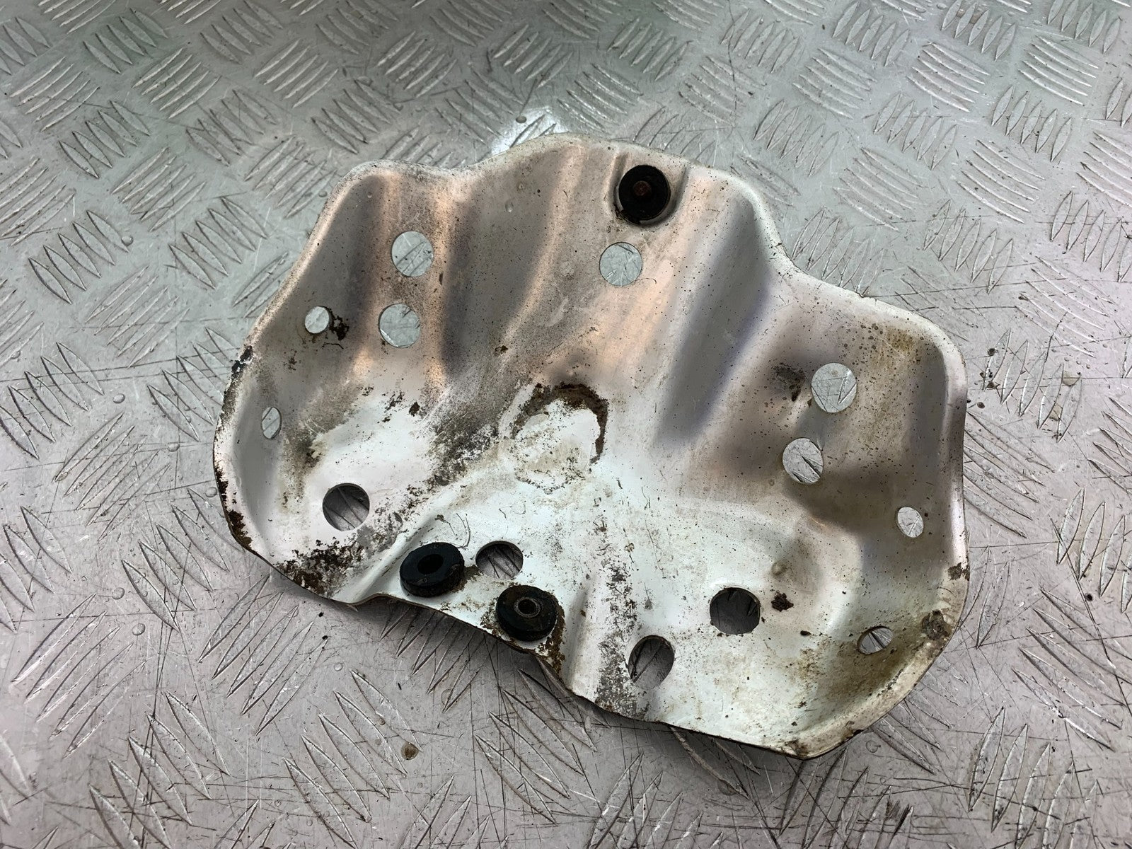 KAWASAKI KLR250 KLR 250 ENGINE SUMP GUARD YEAR 1984-2001 (CMB1225)