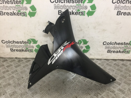 HONDA CBR600 CBR 600 RR RIGHT MIDDLE FAIRING PANEL  YEAR 2009-2012 (STOCK 804)