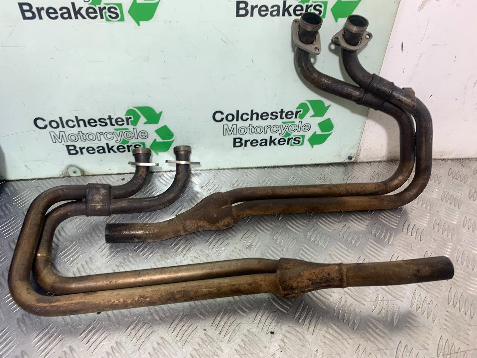 HONDA ST1100 PAN EUROPEAN DOWNPIPES AND COLLECTOR YEAR 1993-2001 (CMB1195)