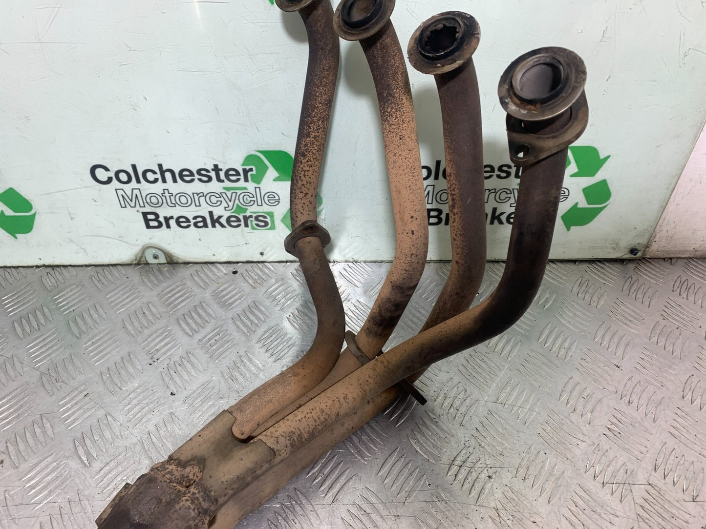 KAWASAKI ZX9R ZX9 C EXHAUST DOWNPIPES  YEAR 1998-99 (CMB1213)