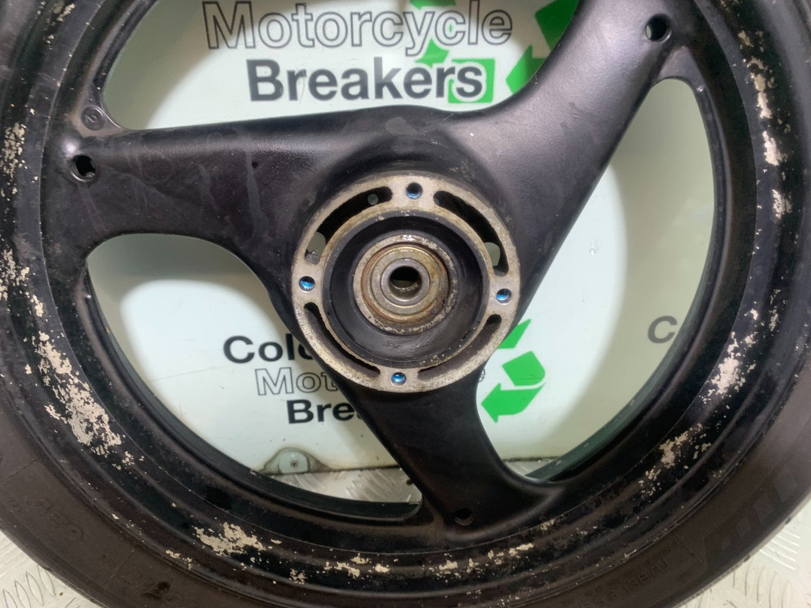 SUZUKI GS500 GS 500 REAR WHEEL YEAR 2001-2008 (CMB1254)