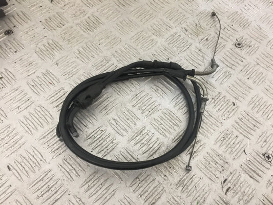 KAWASAKI ZX9R ZX9 E1 THROTTLE CABLES   YEAR 2000 (STOCK 816)