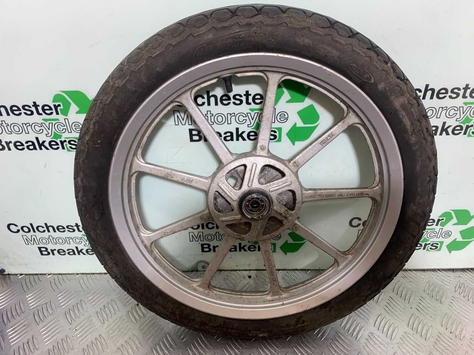 YAMAHA YBR125 CUSTOM FRONT WHEEL  YEAR 2008-2016 (CMB1192)