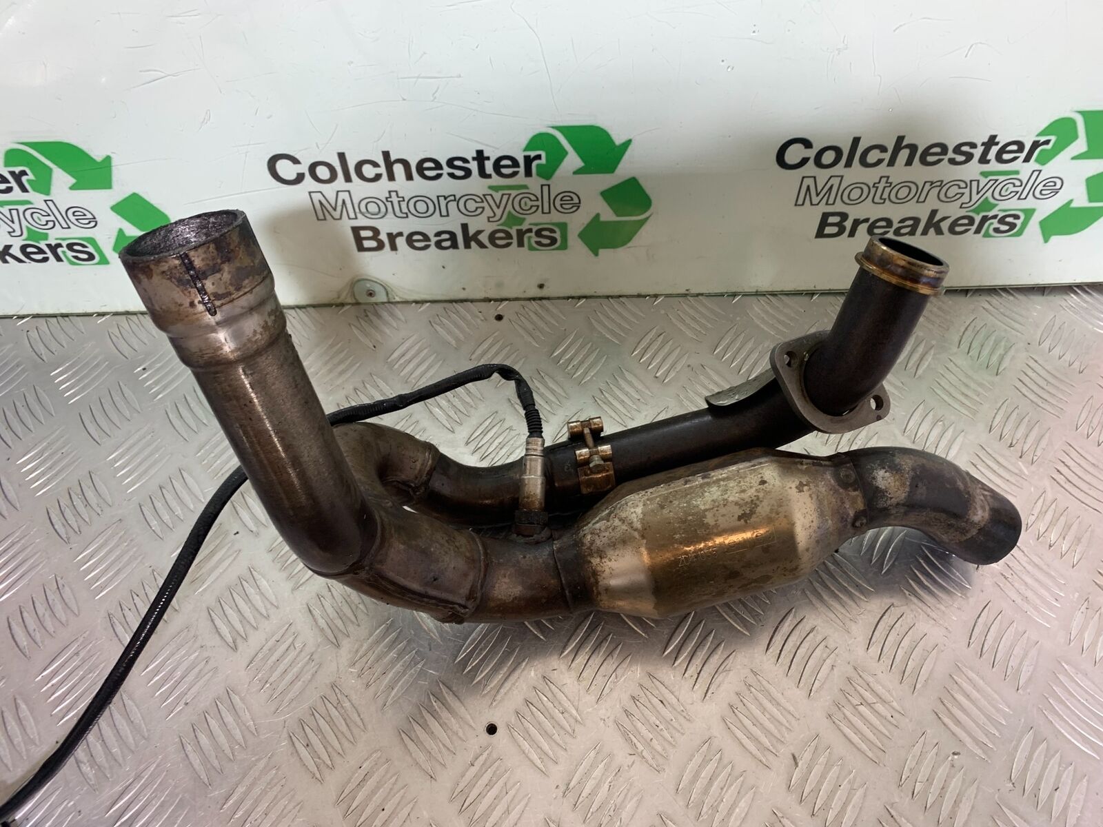 APRILIA SL750 SL 750 SHIVER EXHAUST DOWNPIPE   YEAR 2012 (CMB1074)