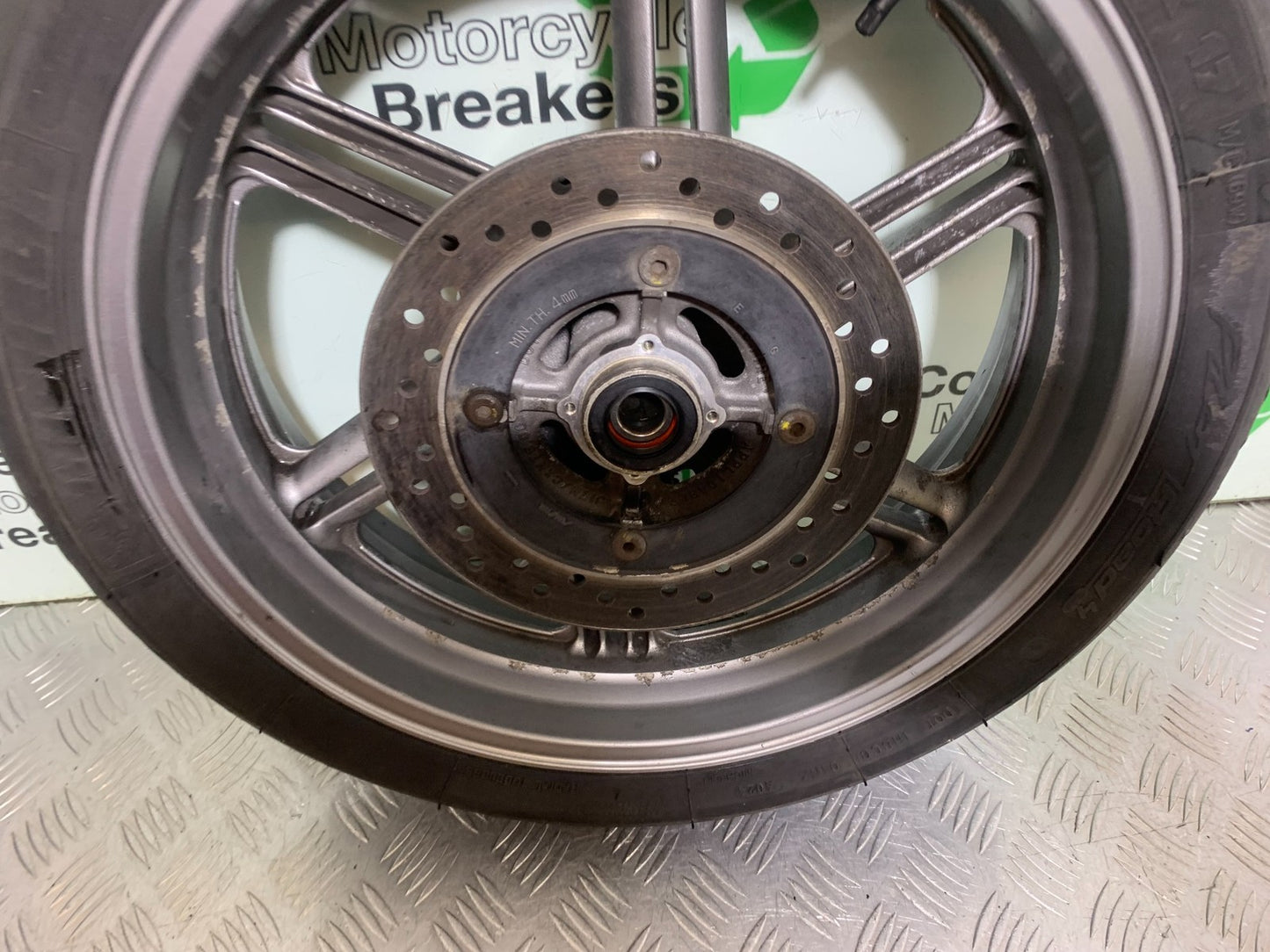 HONDA CBF500 CBF 500 REAR WHEEL (WITH GOOD TYRE) YEAR 2004-2008  (CMB1294)