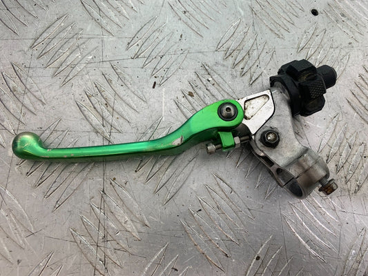 KAWASAKI KXF450 KXF 450 CLUTCH LEVER AND BRACKET  YEAR 2013 CMB1217)