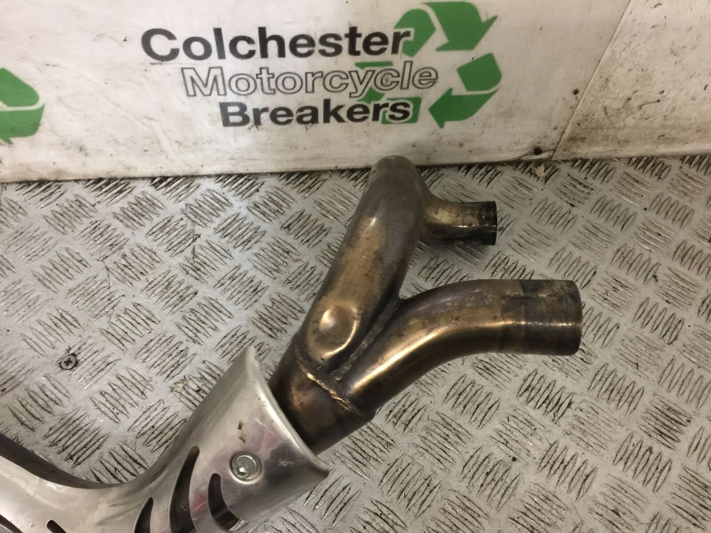 HUSQVARNA TE 610 E EXHAUST DOWNPIPES YEAR 2001 (STOCK 803)