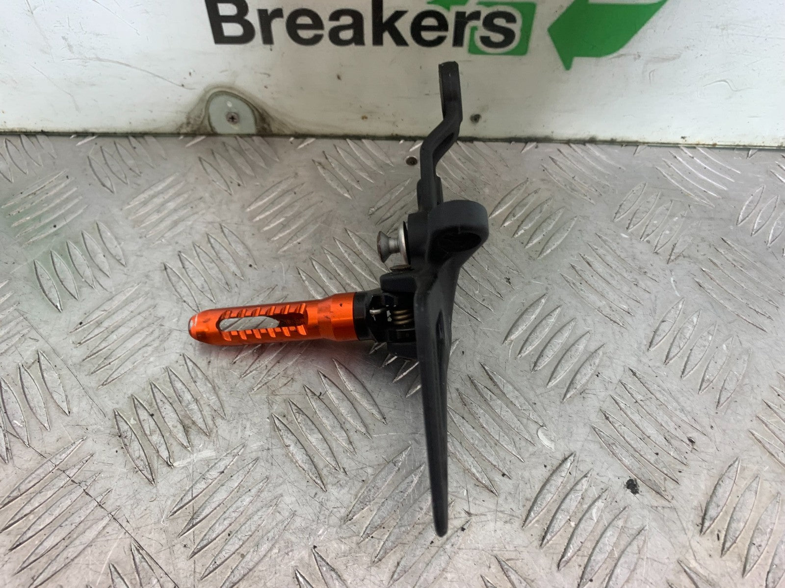 KTM 690 DUKE R LC4 LEFT HANGER AND PEG YEAR 2012-2015  (CMB1180)