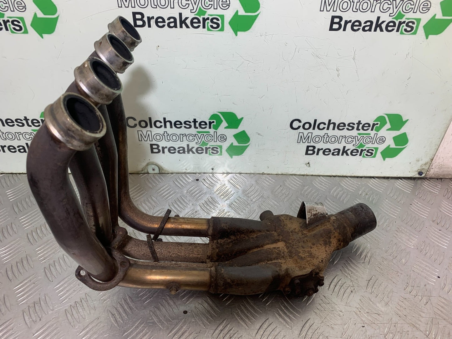 YAMAHA YZF R1 4XV EXHAUST DOWNPIPES YEAR 1998-99 (CMB1291)