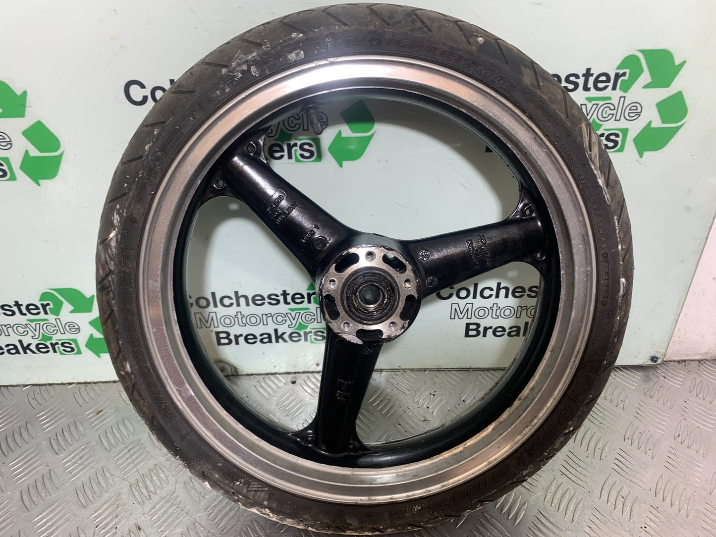 KAWASAKI ZX6R ZX6 F FRONT WHEEL YEAR 1995-1997 (CMB1169)