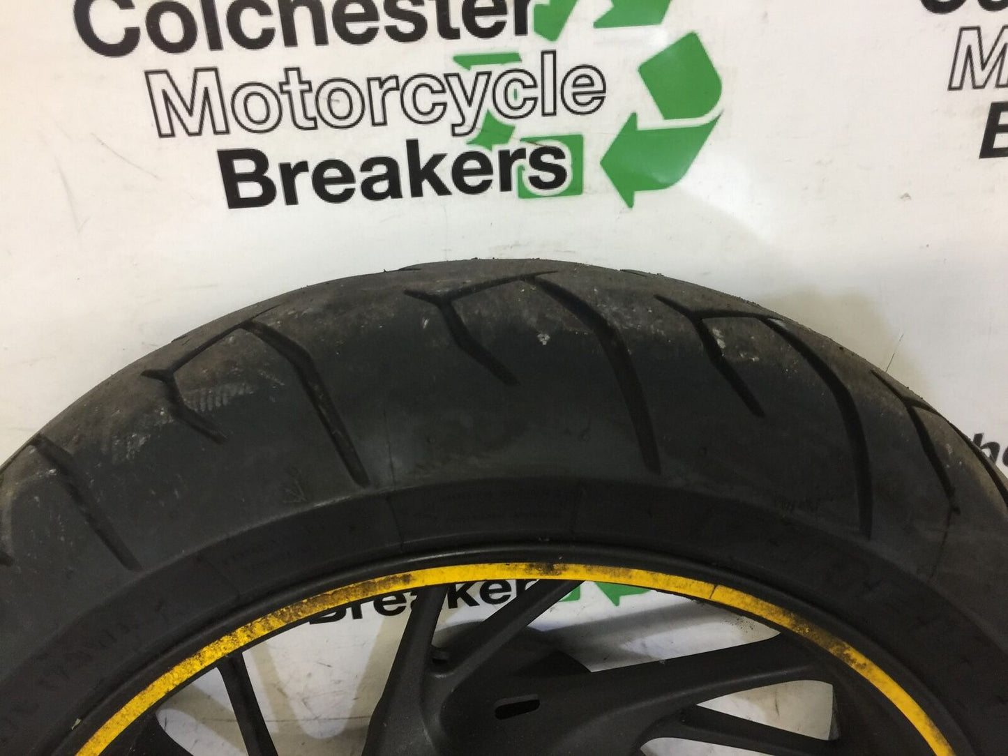 HONDA CB650 F CB 650 FA-E REAR WHEEL   YEAR 2014-2017 STOCK 609