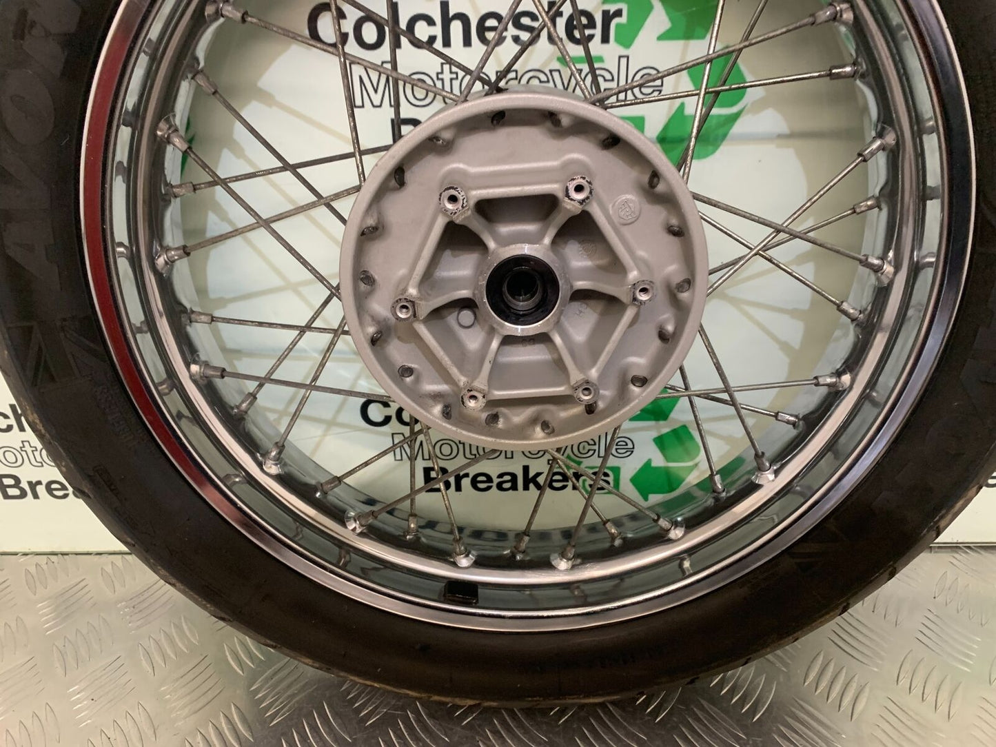 ROYAL ENFIELD 350 CLASSIC REAR WHEEL  YEAR 2022 (STOCK 967)