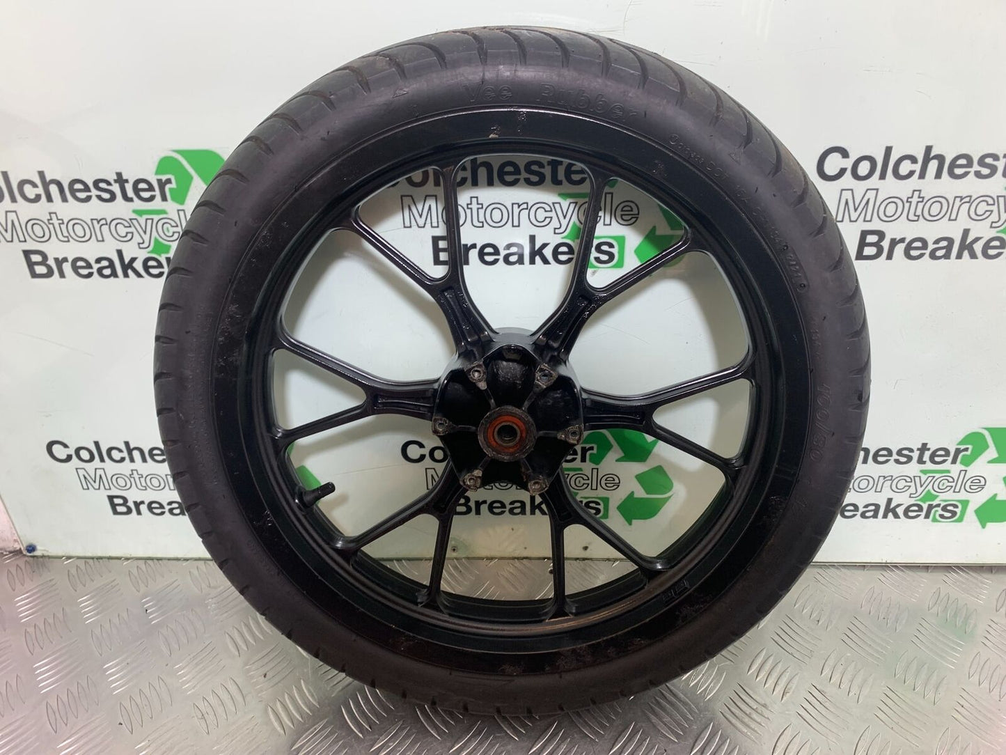 APRILIA RS4 125 FRONT WHEEL (DAMAGED)  YEAR 2011-2016 (STOCK 994)