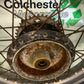 YAMAHA TT250 TT 250 REAR WHEEL  YEAR 1980-1982   (STOCK 944)