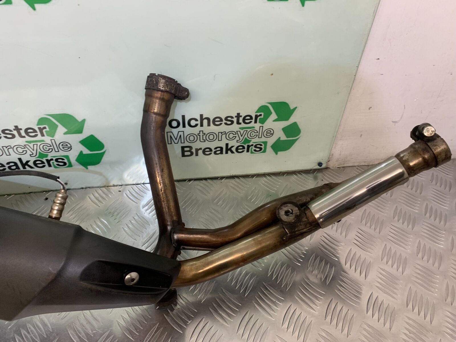 SUZUKI DL 650 V-STROM EXHAUST  YEAR 2006 2011 (STOCK 954)