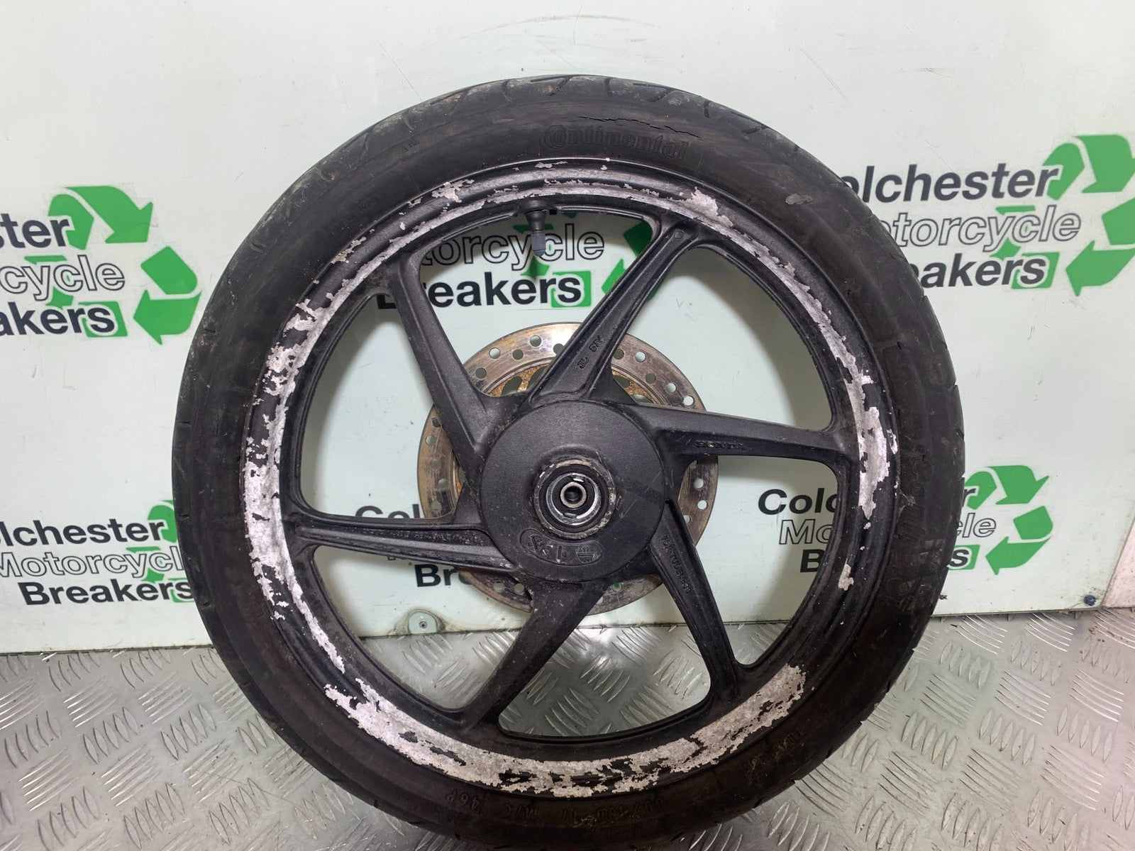 HONDA CBF125 CBF 125 FRONT WHEEL  YEAR 2009-14  (CMB1172)