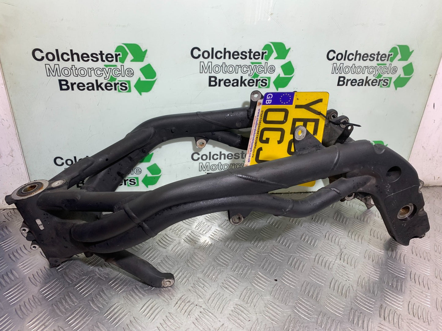 TRIUMPH SPEED TRIPLE R 1050 FRAME REG LOG BOOK  2009 (CMB1183)