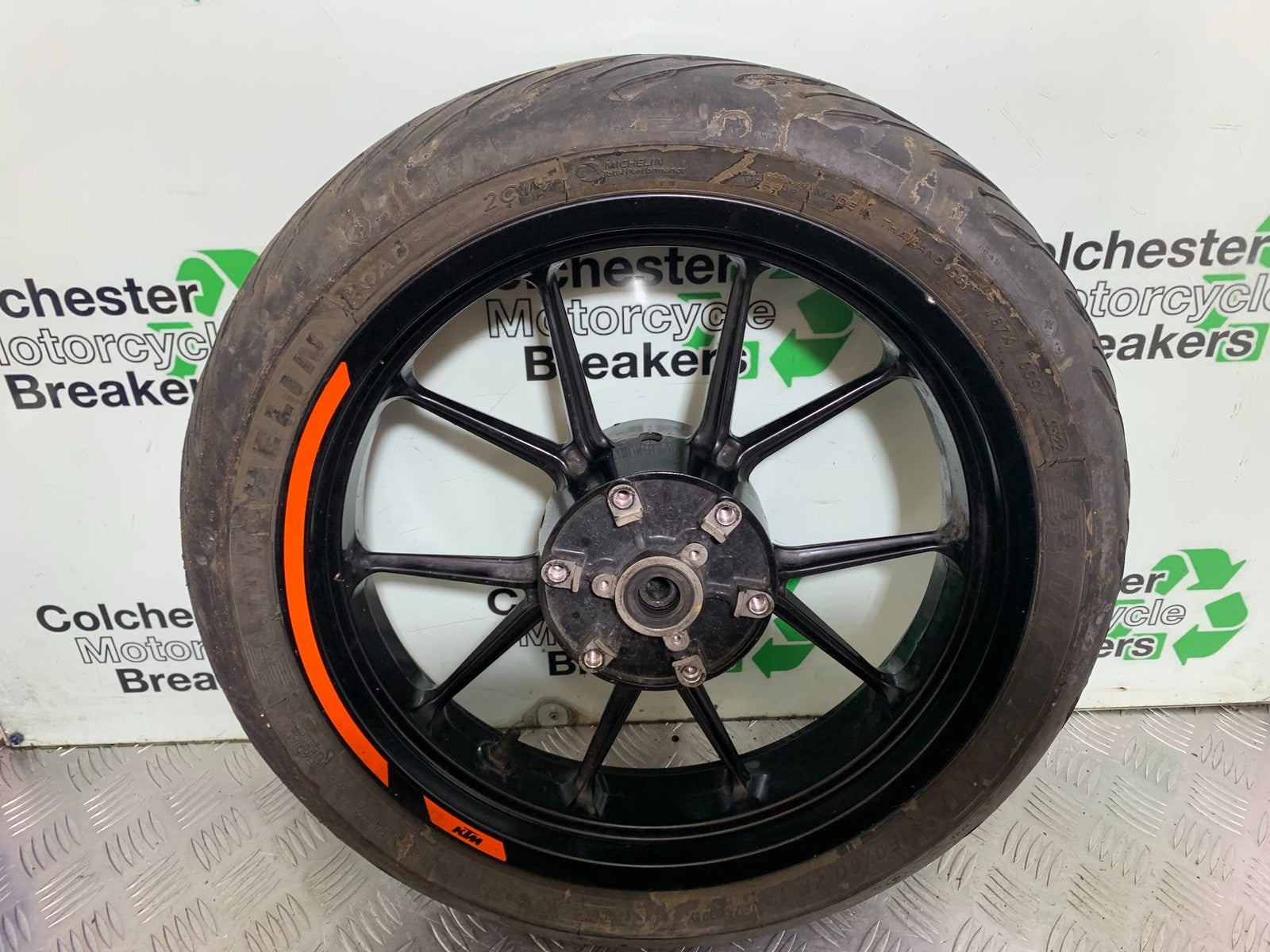 KTM 125 DUKE REAR WHEEL  YEAR 2018-2023 (CMB1185)
