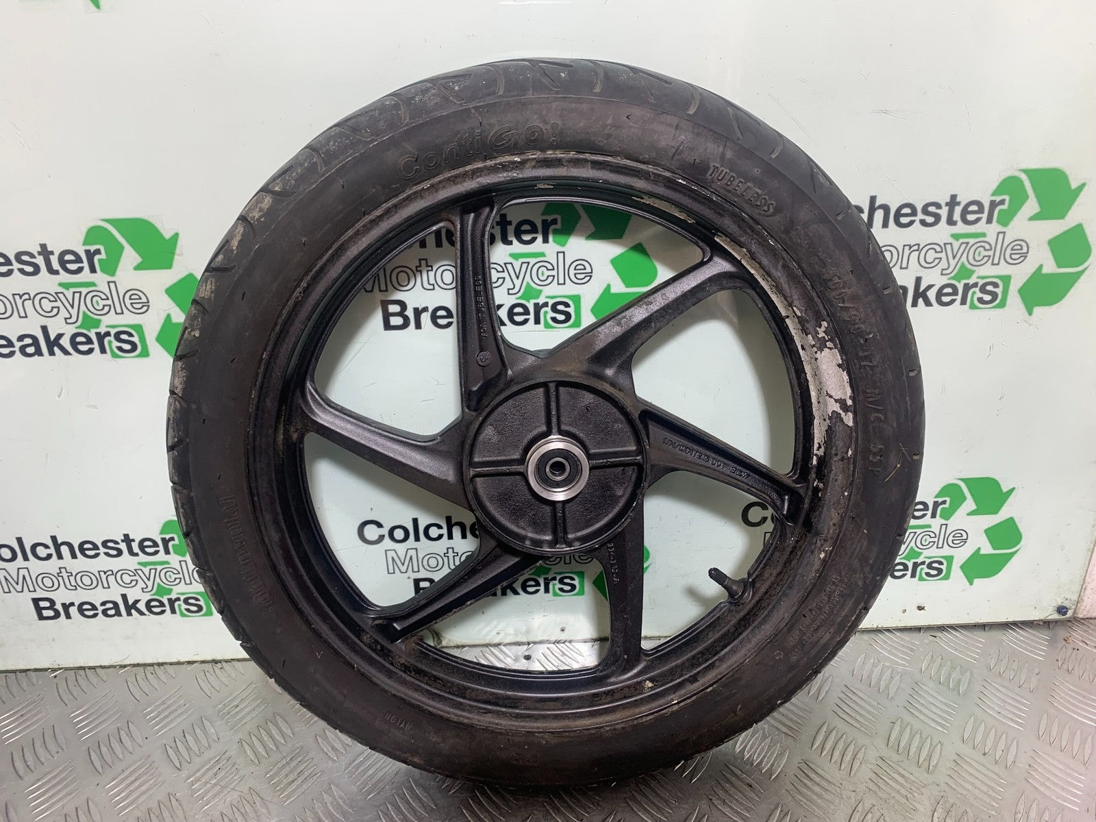 HONDA CBF125 CBF 125 REAR WHEEL  YEAR 2009-14  (CMB1172)