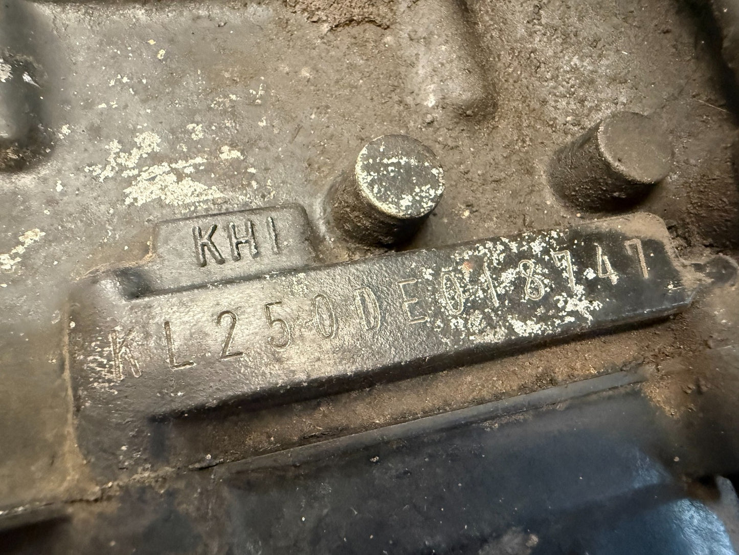 KAWASAKI KLR250 KLR 250 ENGINE YEAR 1984-2001 (CMB1225)