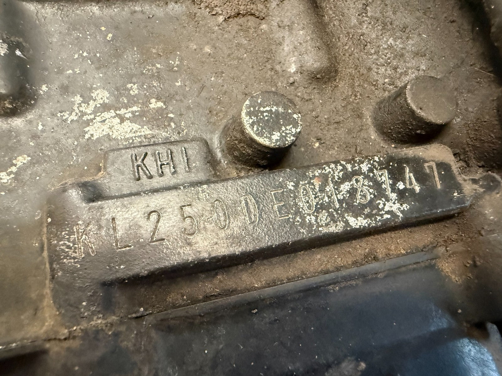 KAWASAKI KLR250 KLR 250 ENGINE YEAR 1984-2001 (CMB1225)
