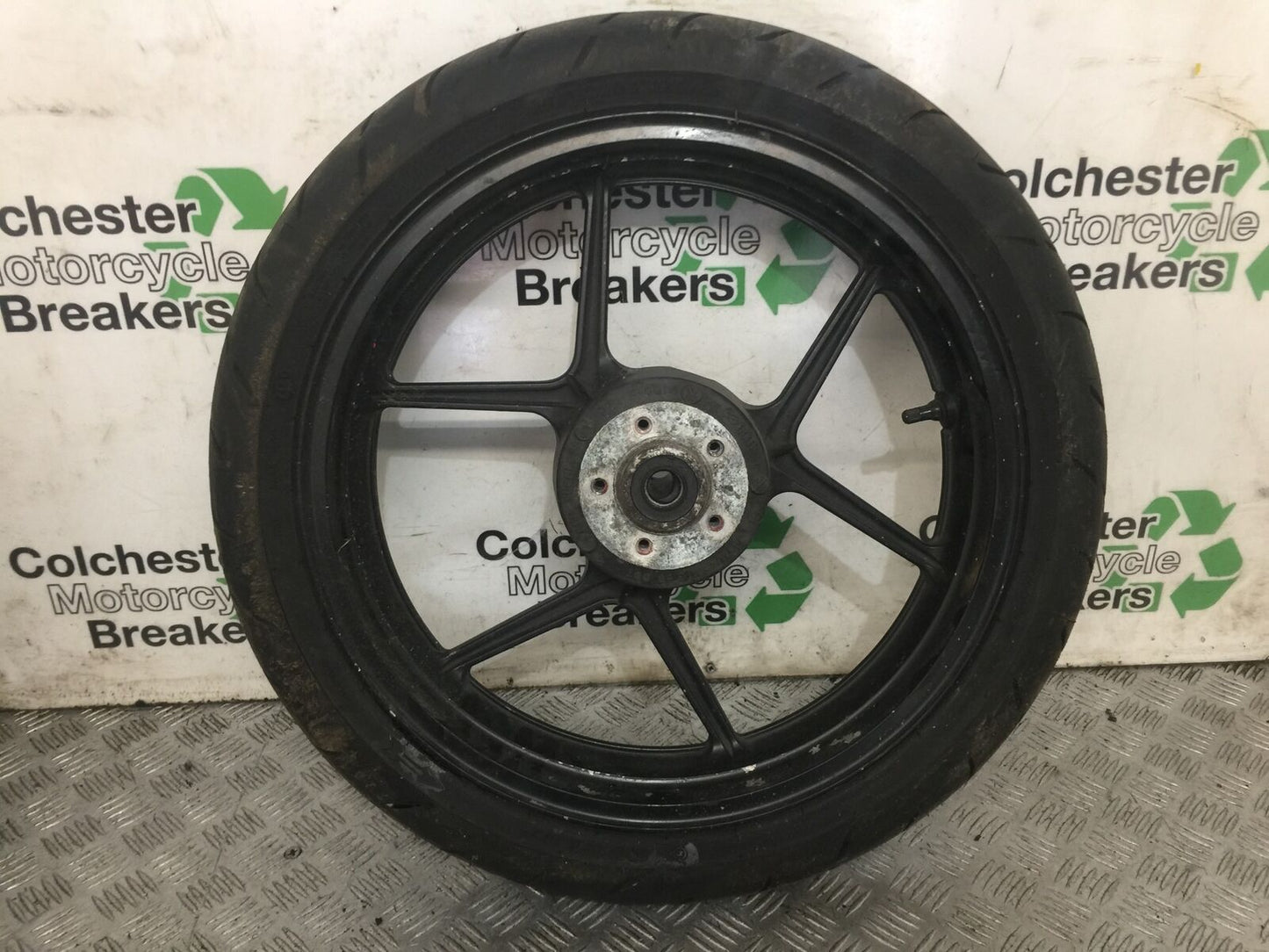 KAWASAKI Z750 Z 750 FRONT WHEEL  YEAR 2004-2006  (STOCK 871)